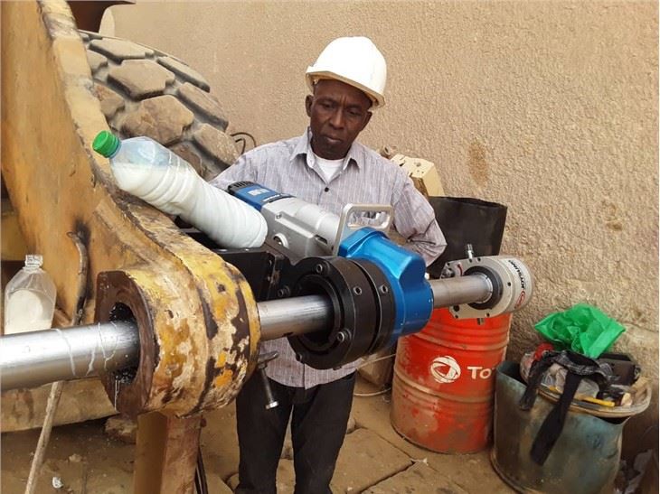 Wytaczarka TDG60 Wyjście hydrauliczne