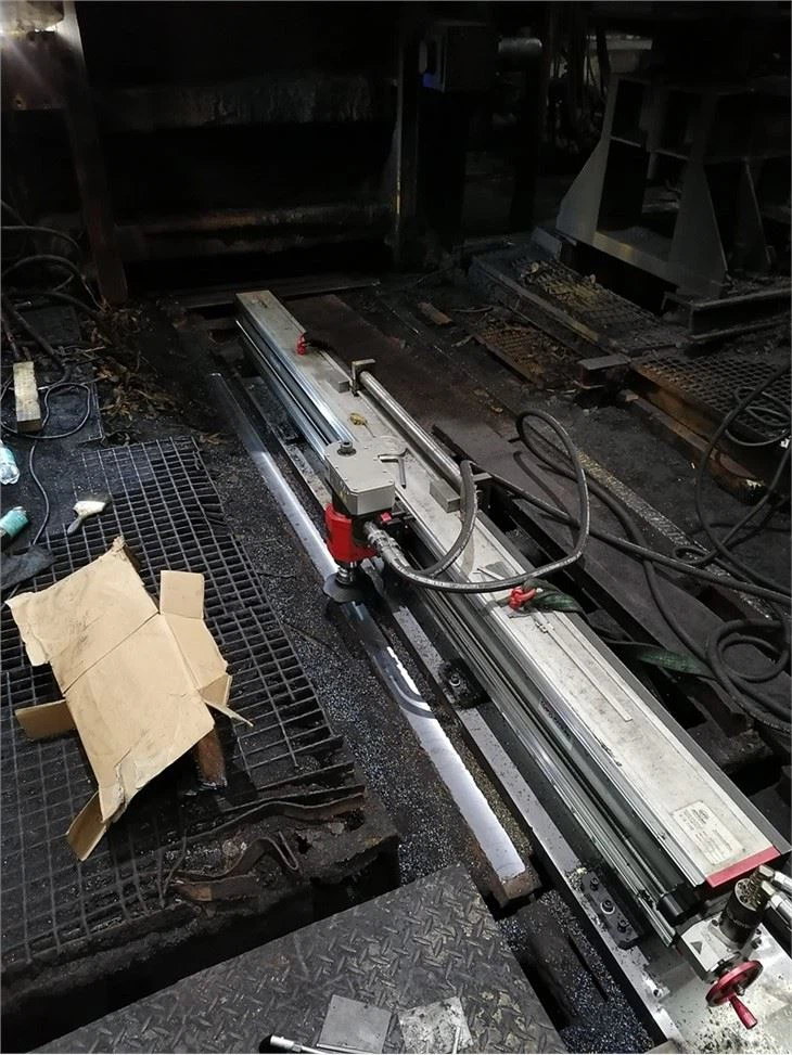 LMA3000 Portable Linear Mills in Situ Machining Motor Pads Heat Exchangers Turbine Split Lines